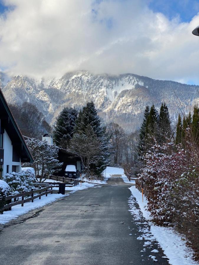 Charmantes Garten-Apartment: Erholung Im Chiemgau Unterwossen Bagian luar foto